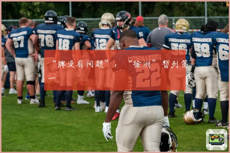 “牌没有问题”，“徐洲”暂列第一