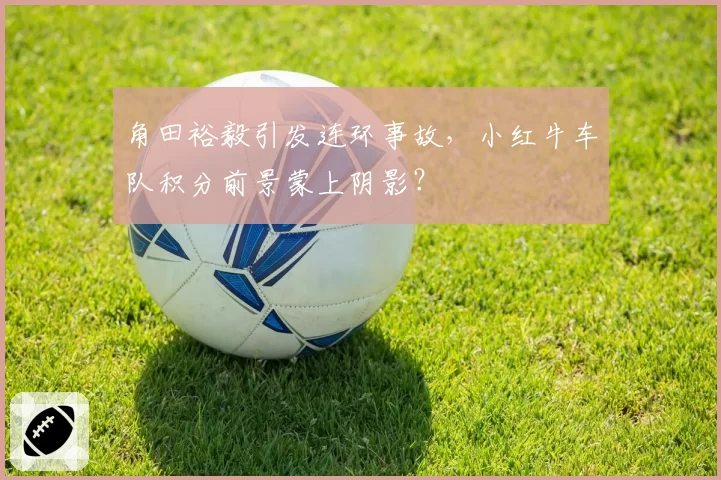 角田裕毅引发连环事故，小红牛车队积分前景蒙上阴影？