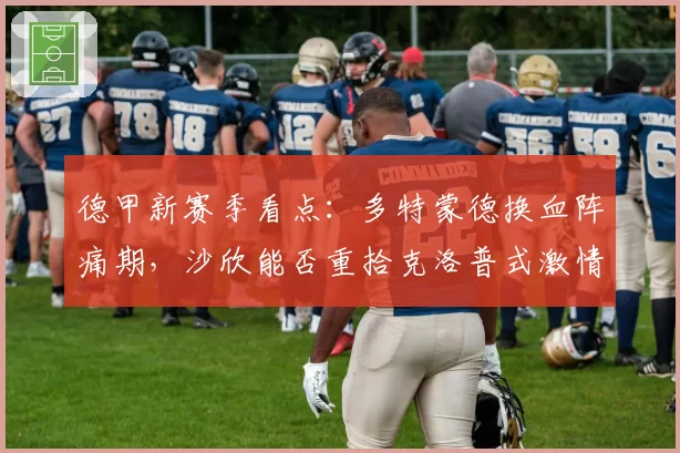 德甲新赛季看点：多特蒙德换血阵痛期，沙欣能否重拾克洛普式激情足球
